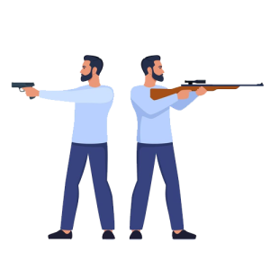 تیراندازی نمایشی