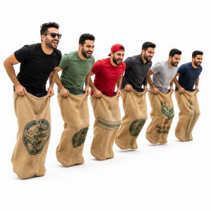 دویدن با گونی | 🚩 برگزاری مسابقه