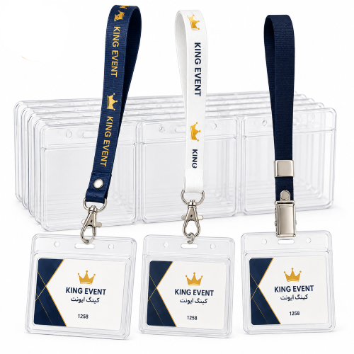 کارت آویز گردنی ID Card | 🛍️ بسته 10 عددی