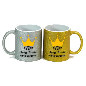 ماگ طلایی - نقره ای | 🖨️ چاپ اختصاصی